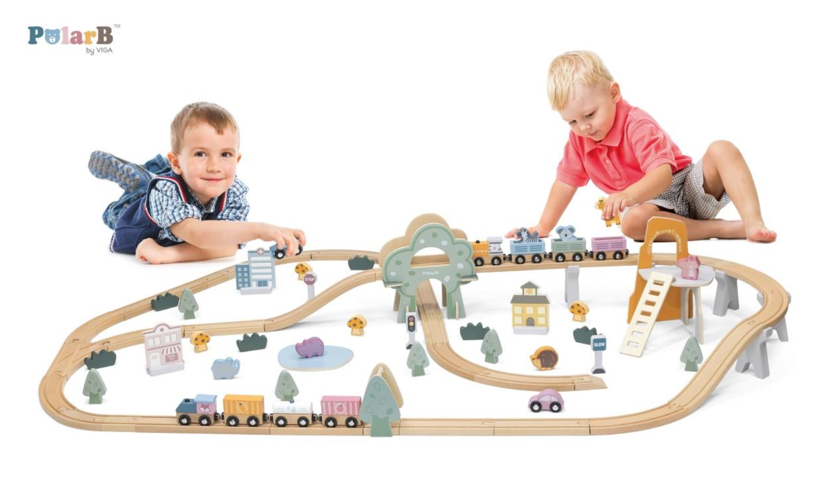 Train Set 90 pcs