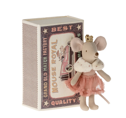 Mouse Princess in Matchbox