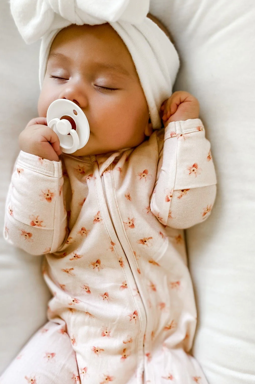 Bamboo/Organic Cotton Florence Onesie - Posey