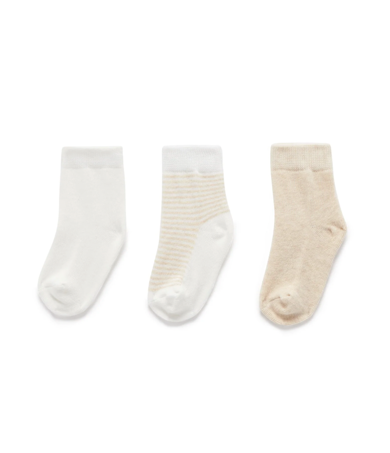 3 Sock Pack - Assorted