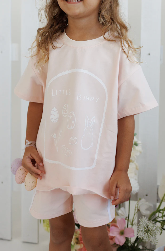 COMING SOON Easter Slouch Tee - Petal