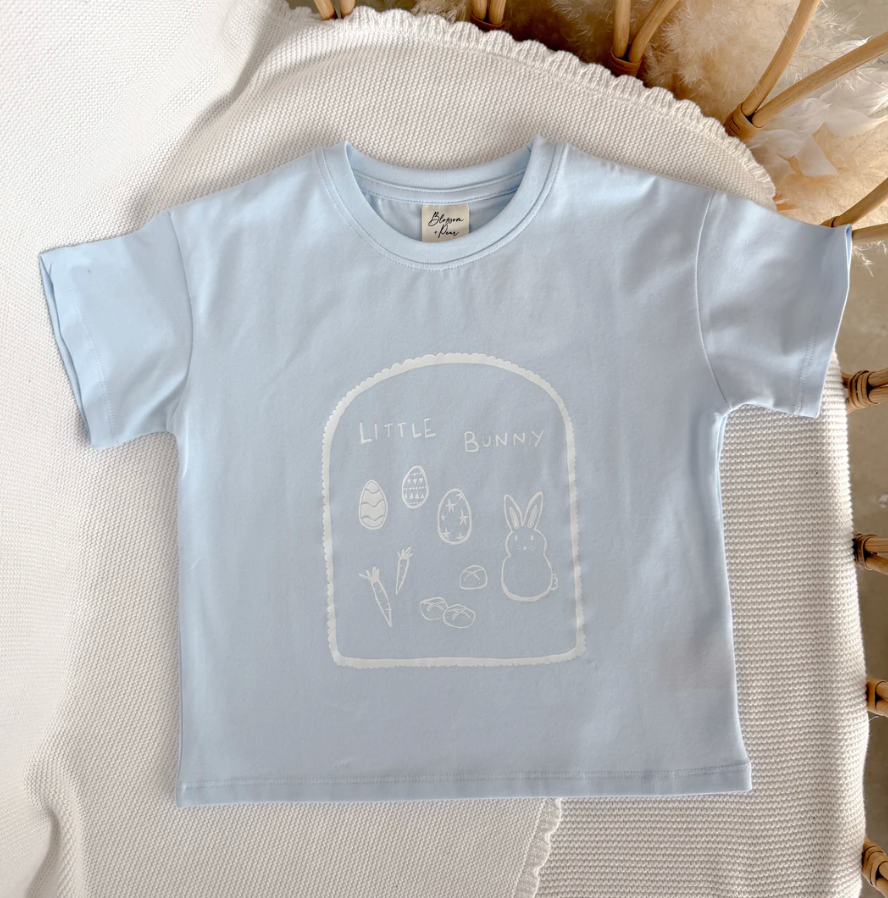 COMING SOON Easter Slouch Romper - MistEaster Slouch Tee - Mist