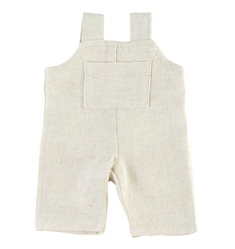 Doll Clothing - Jamie Linen Overall Assorted