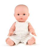 Doll Clothing - Jamie Linen Overall Assorted
