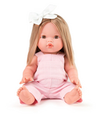 Doll Clothing - Jamie Linen Overall Assorted