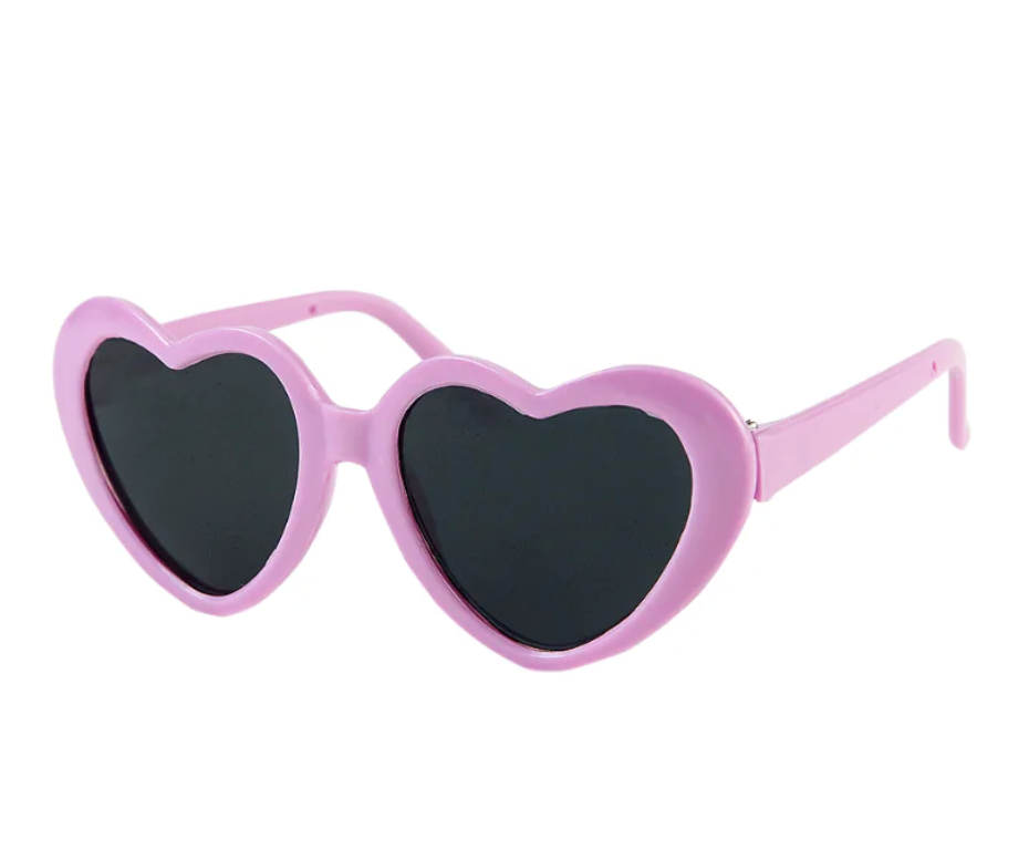Heart Shaped Doll Sunglasses - Assorted