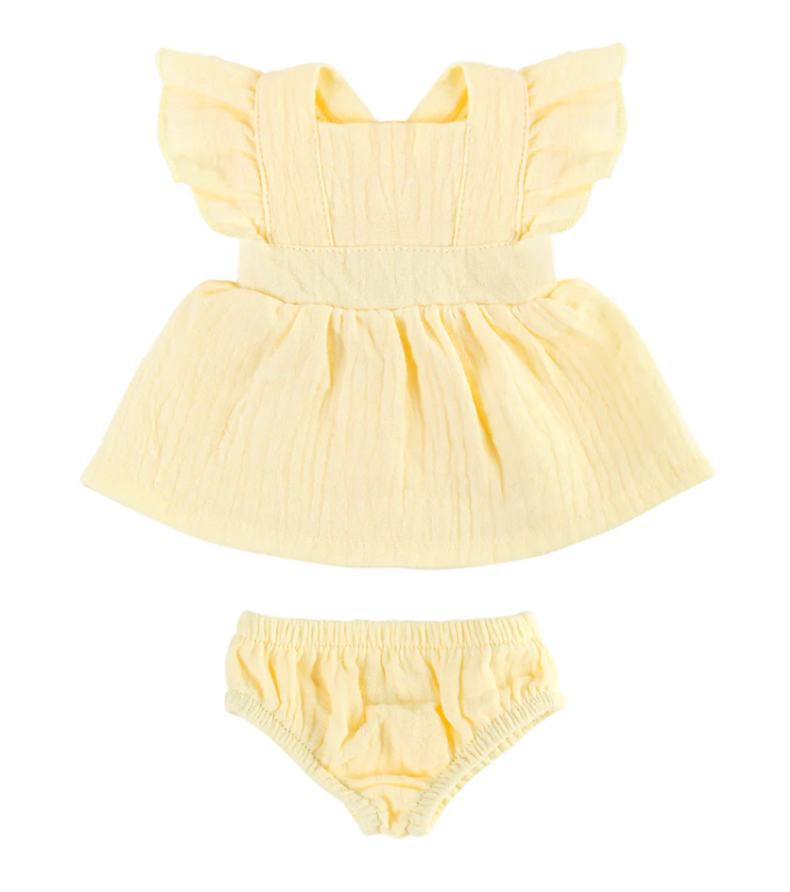 Doll Clothing - Pippa Muslin Apron Dress Assorted