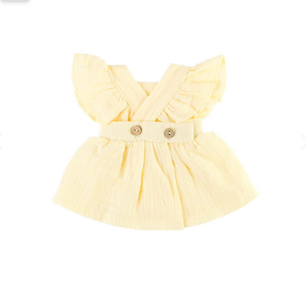 Doll Clothing - Pippa Muslin Apron Dress Assorted