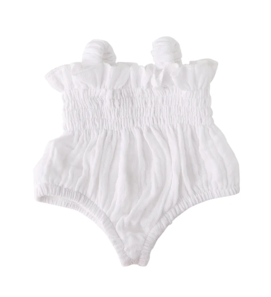 Doll Clothing – Olivia Smock Bubble Romper Assorted