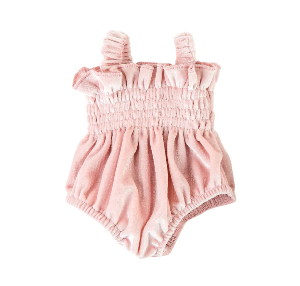 Doll Clothing – Olivia Smock Bubble Romper Assorted