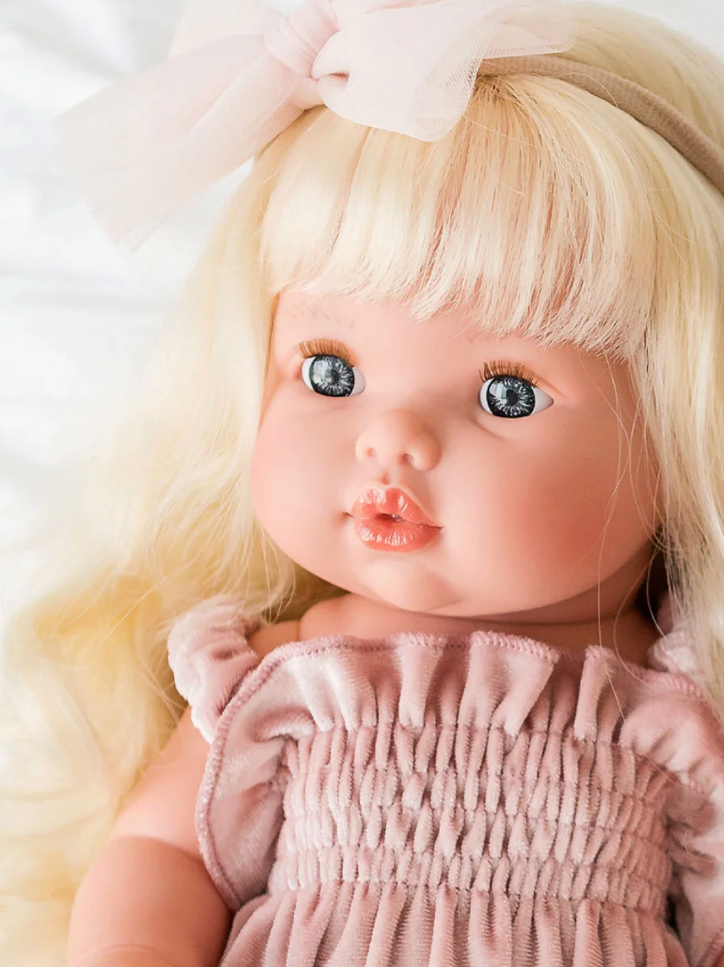 Doll Clothing – Olivia Smock Bubble Romper Assorted