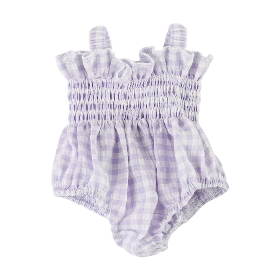 Doll Clothing – Olivia Smock Bubble Romper Assorted