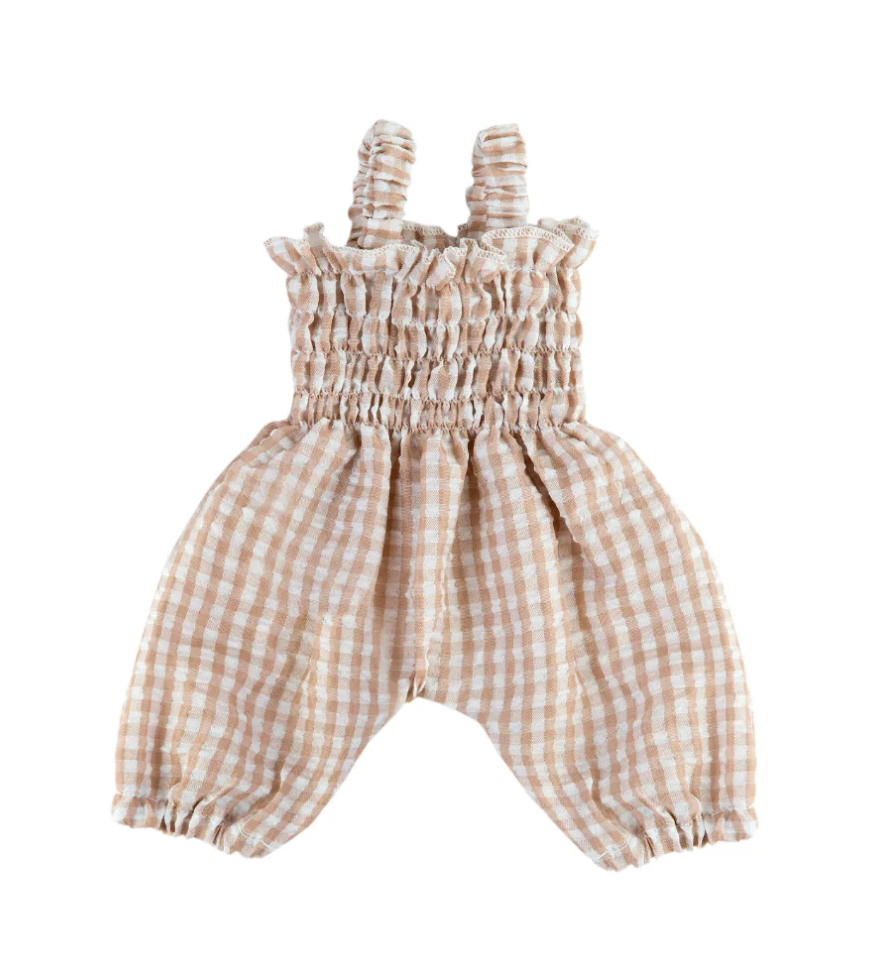 COMING SOON Doll Clothing - Florence Smocked Jumpsuit Assorted