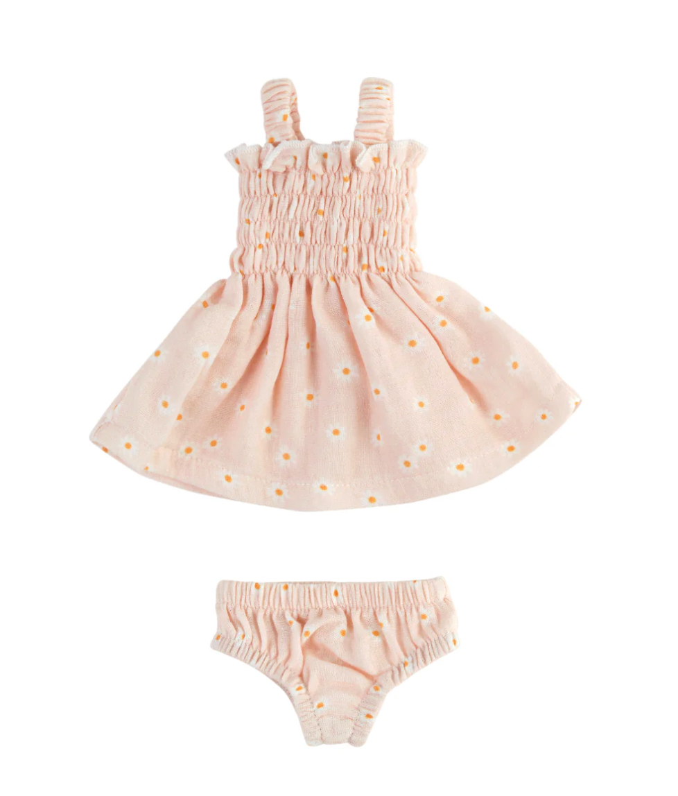 Doll Clothing - Billie Muslin Smocked Dress Set