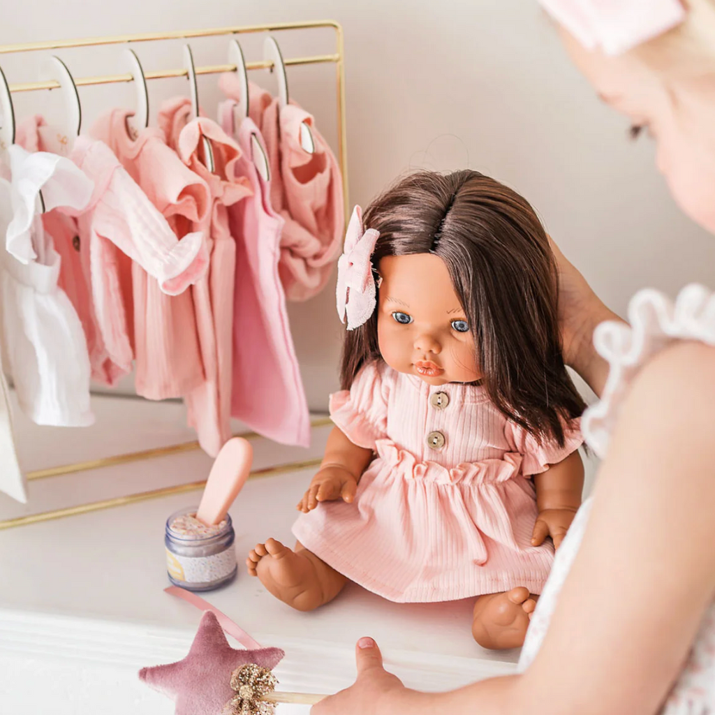 Doll Clothing - Kennedy Puff Sleeve Dress Bodysuit