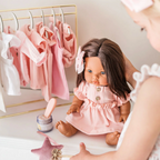 Doll Clothing - Kennedy Puff Sleeve Dress Bodysuit