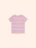 Tropical Fruit Stripe Rib Tee