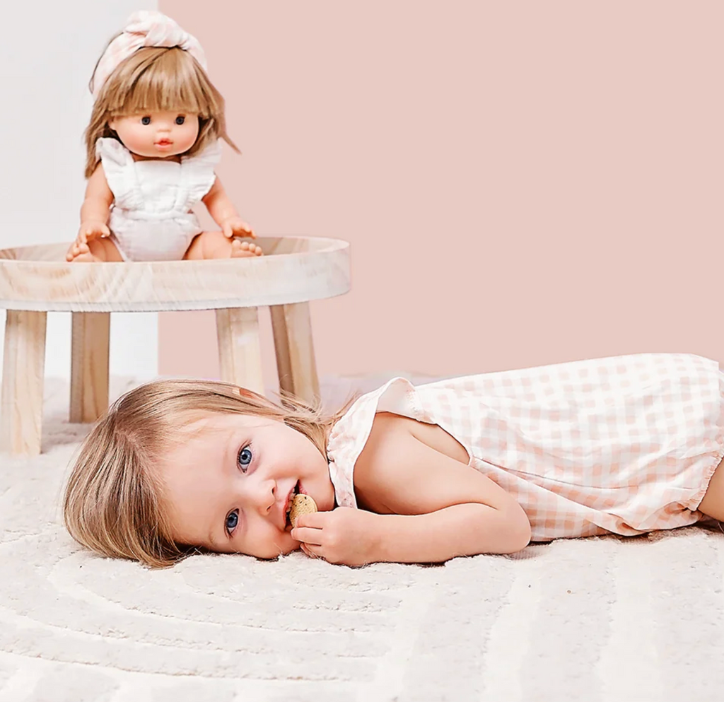 Doll Clothing - Emma Muslin Flutter Romper