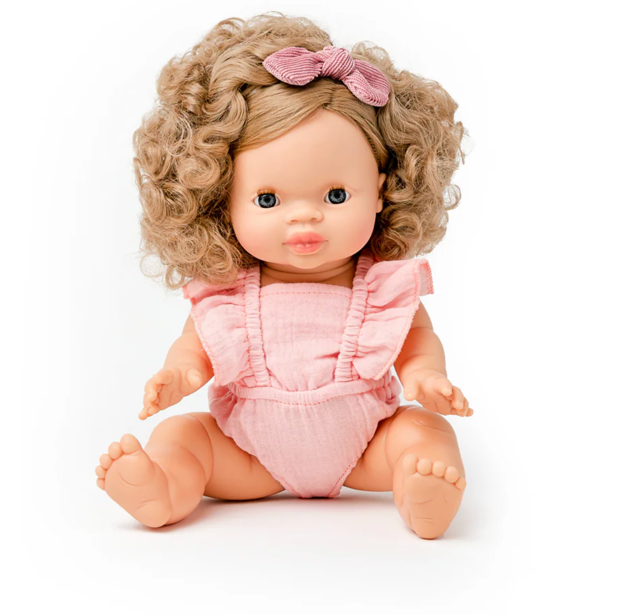 Doll Clothing - Emma Muslin Flutter Romper