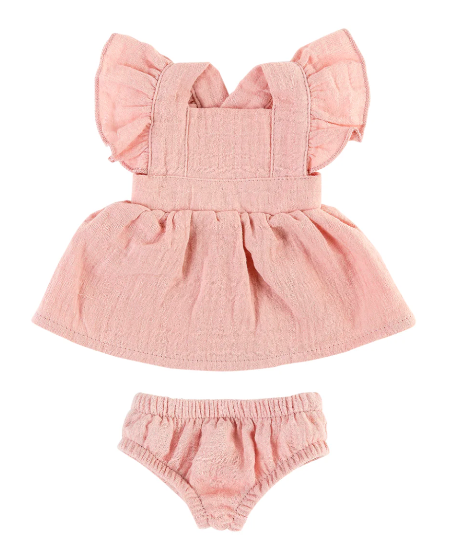 Doll Clothing - Pippa Muslin Apron Dress Assorted