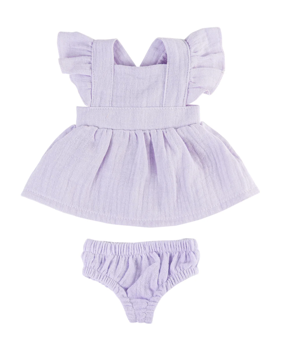 Doll Clothing - Pippa Muslin Apron Dress Assorted