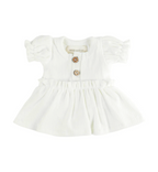 Doll Clothing - Kennedy Puff Sleeve Dress Bodysuit