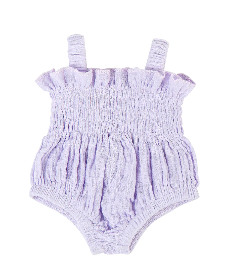 Doll Clothing – Olivia Smock Bubble Romper Assorted