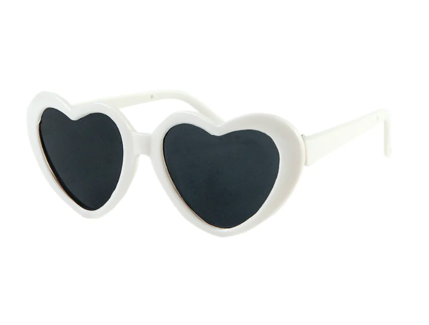 Heart Shaped Doll Sunglasses - Assorted