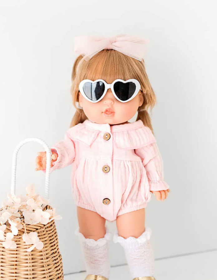 Heart Shaped Doll Sunglasses - Assorted