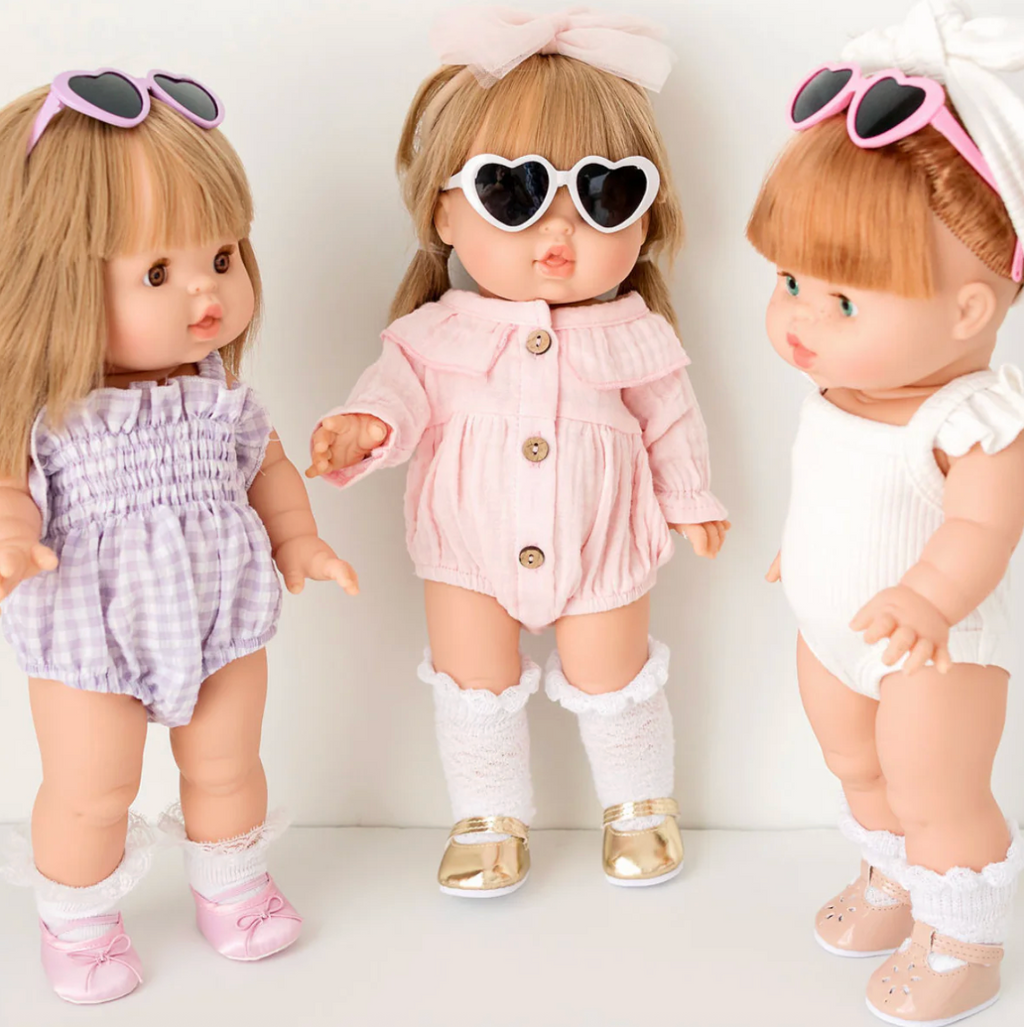 Heart Shaped Doll Sunglasses - Assorted