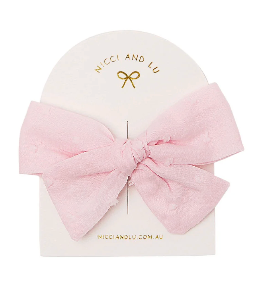 Pinweel Bow Clip for Dolls
