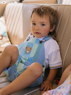 Beach Club Hux Variegated Stripe Shortall