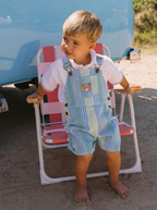 Beach Club Hux Variegated Stripe Shortall