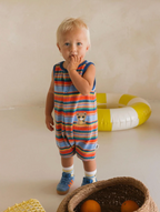 Hux Sunset Stripe S/less Romper