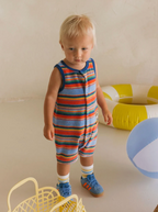 Hux Sunset Stripe S/less Romper