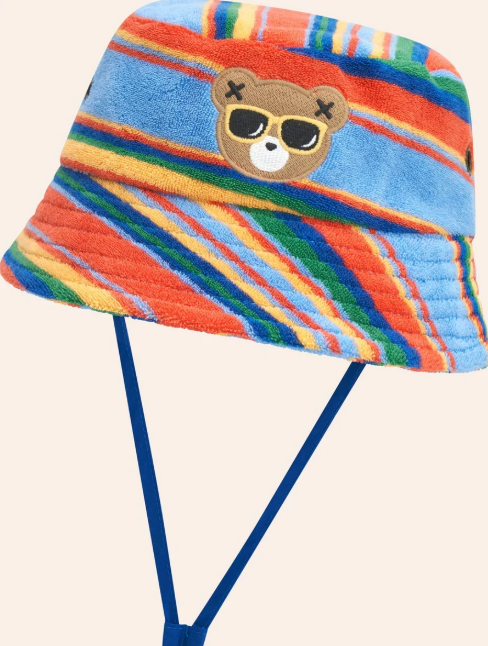 Hux Sunset Stripe Bucket Hat