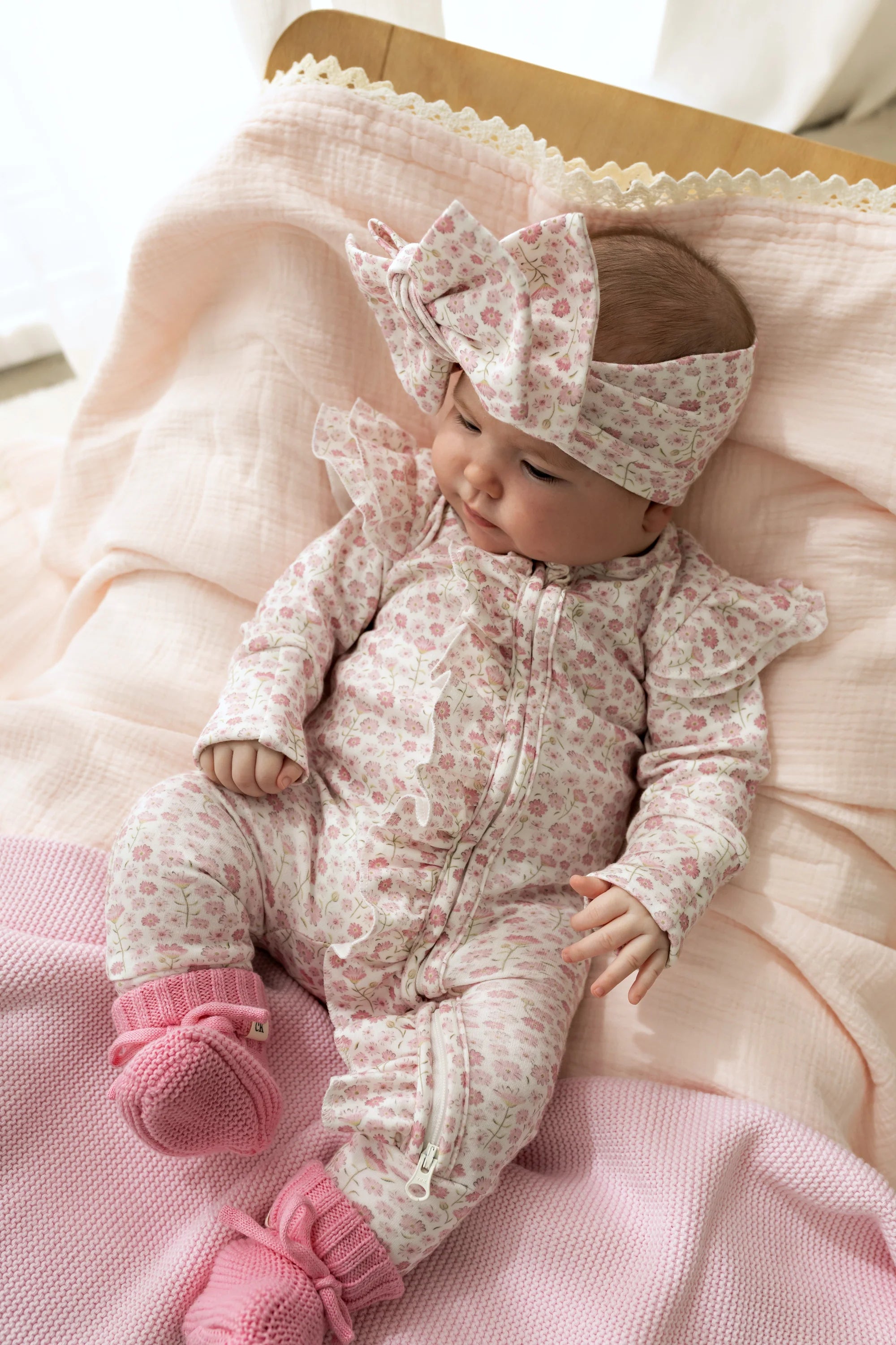 Seashell Bloom Zipsuit