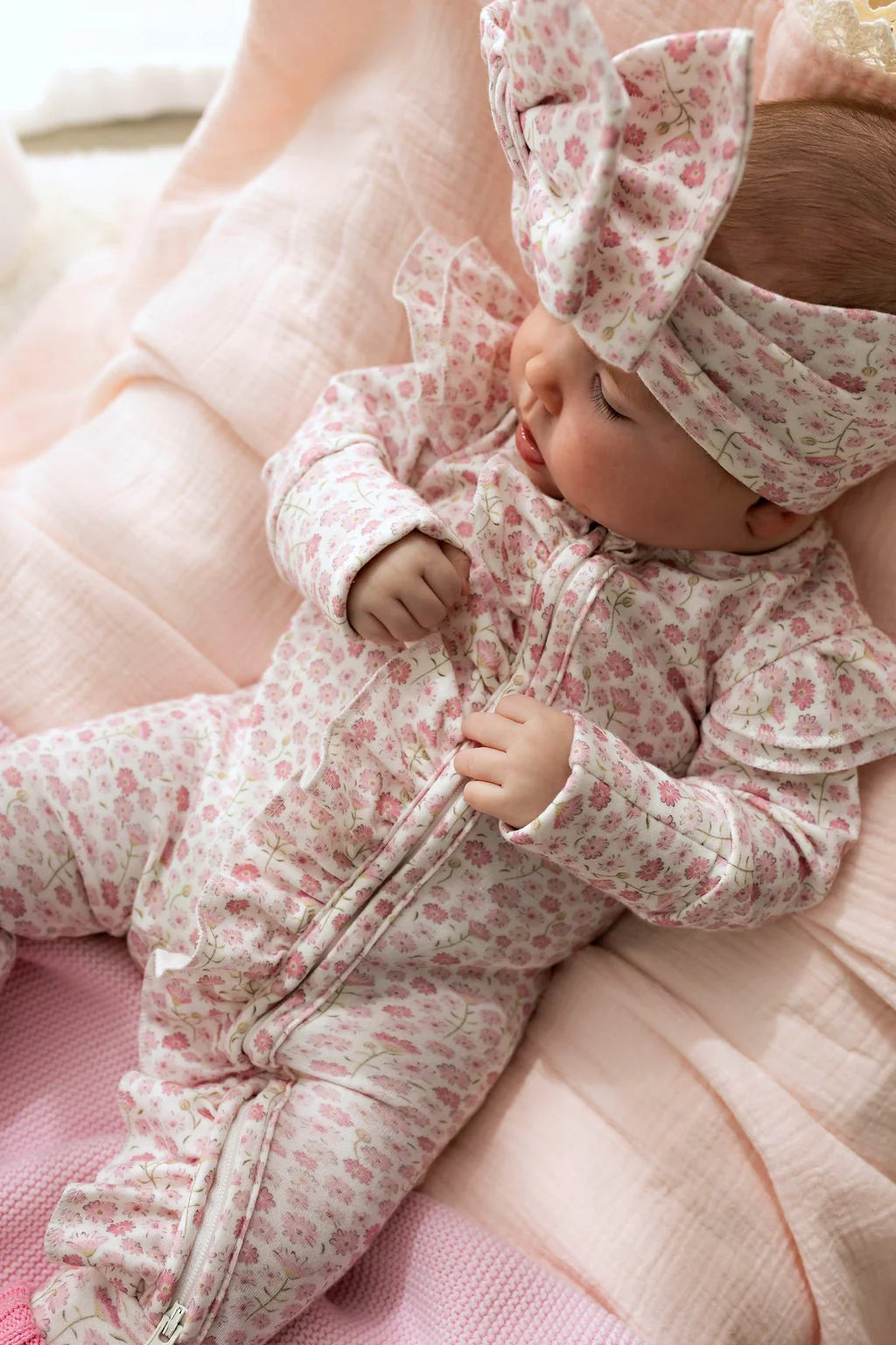 Seashell Bloom Zipsuit