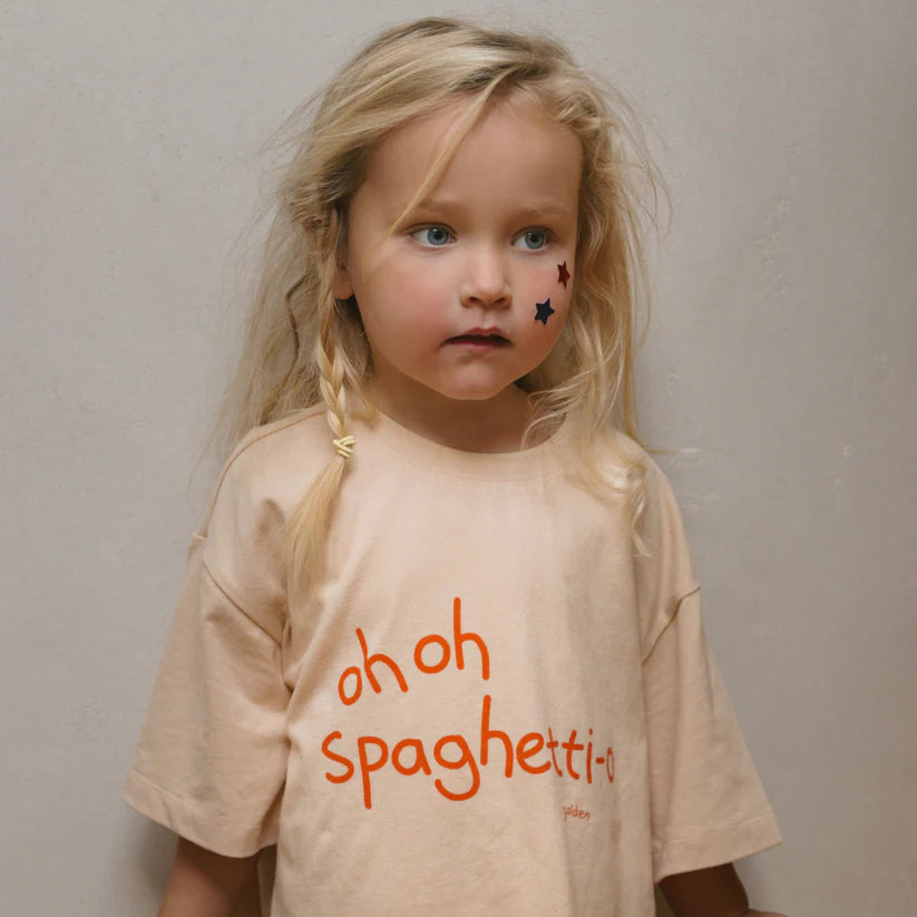 Spaghetti-O Mid Sleeve Tee Honey