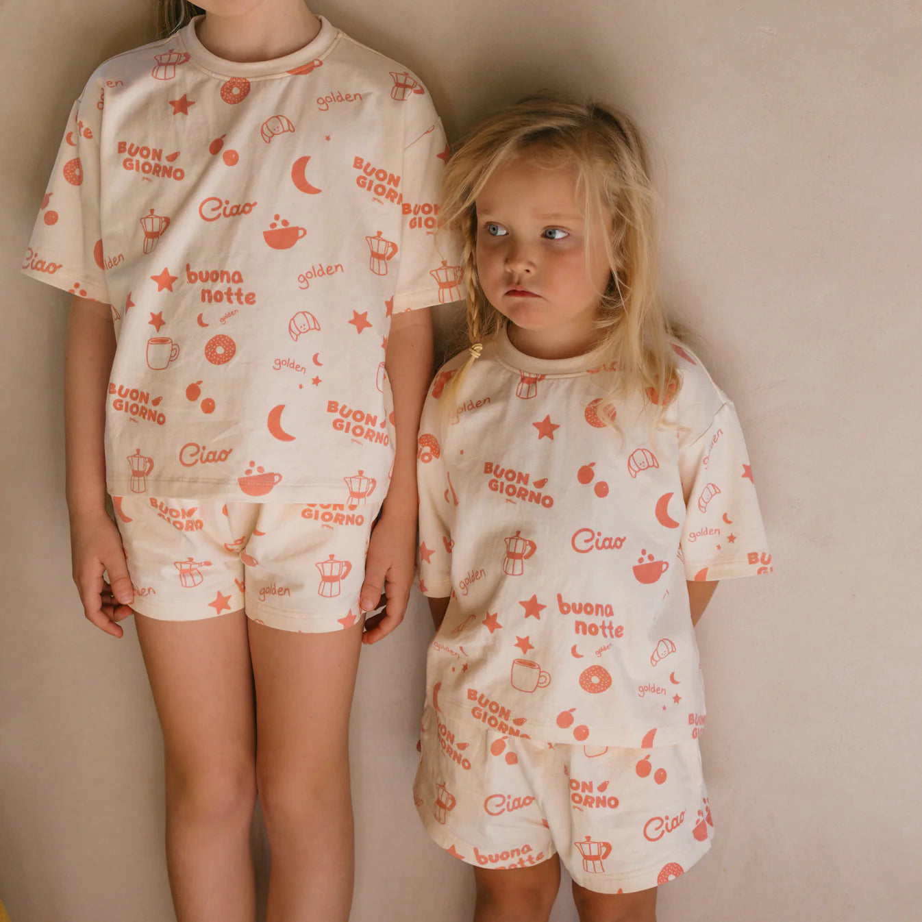 Buona Notte Pyjamas Summer Set Pink Moon