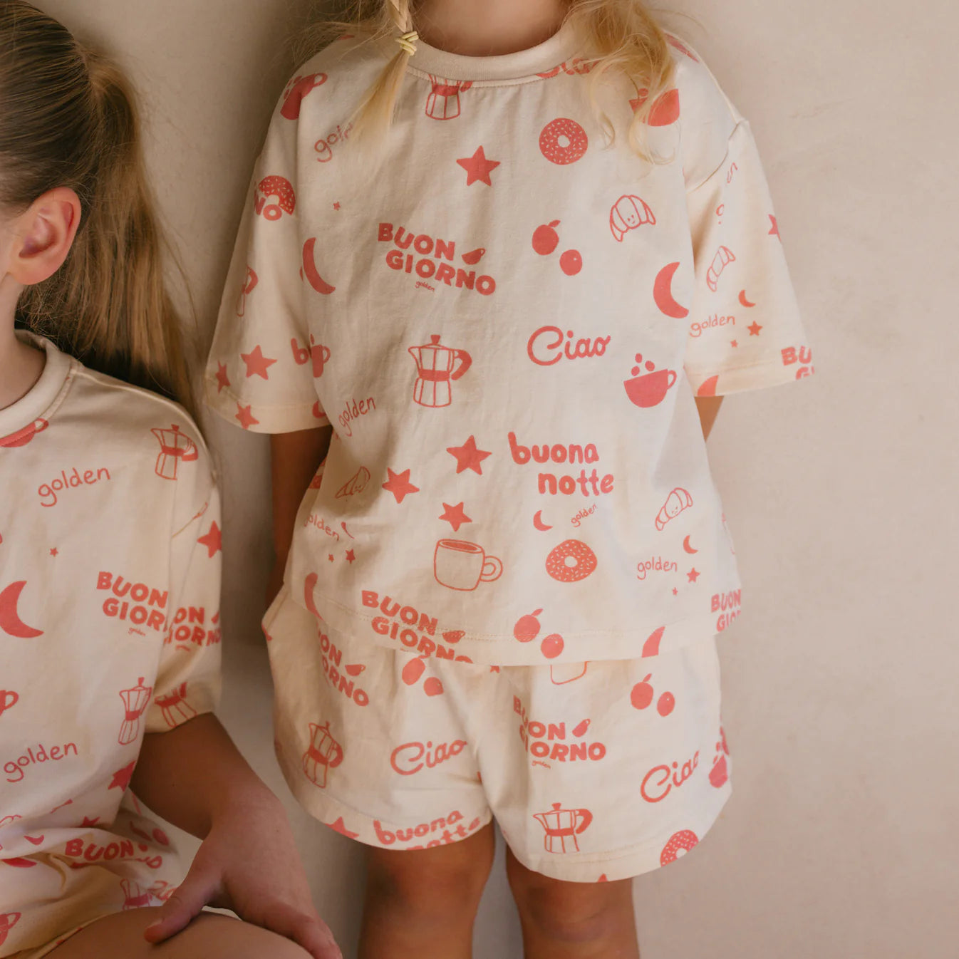 Buona Notte Pyjamas Summer Set Pink Moon