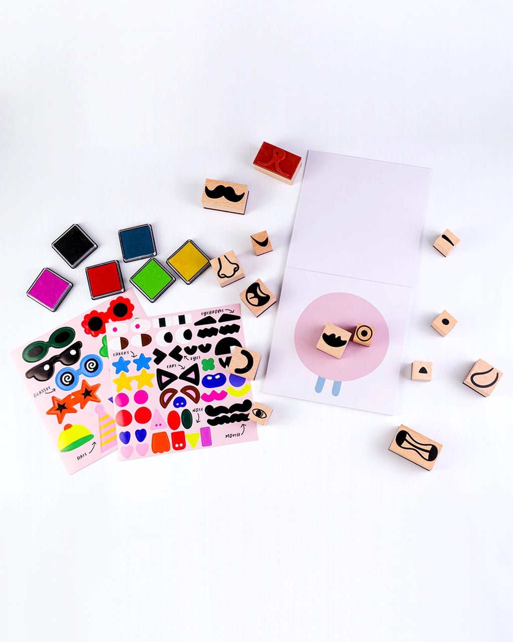 PREORDER Stamp Kit - Cool Faces