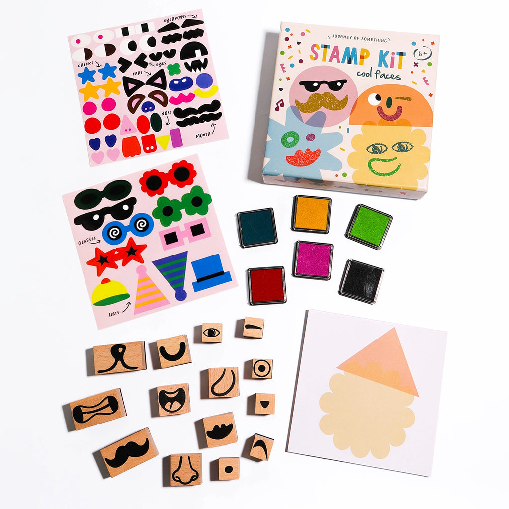 PREORDER Stamp Kit - Cool Faces
