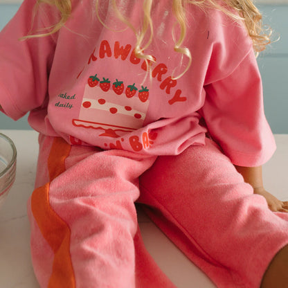 PREORDER Strawberry Cake Wide Leg Pants
