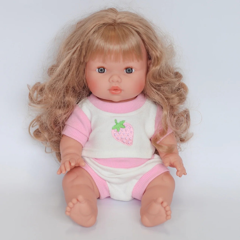 Strawberry Dolls top + Bloomer shorts set