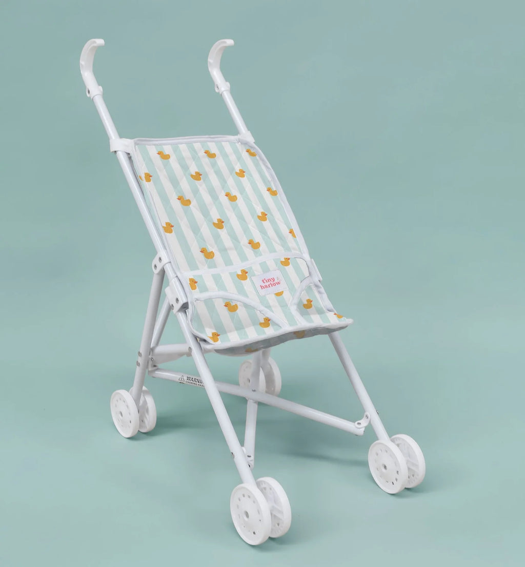 Folding Dolls Stroller - Blue Ducky
