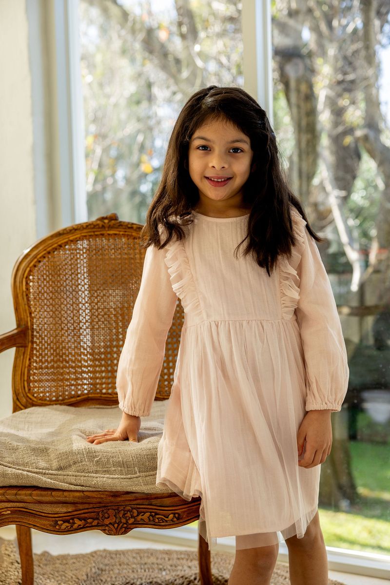 Sunday Dress - Blush Pink