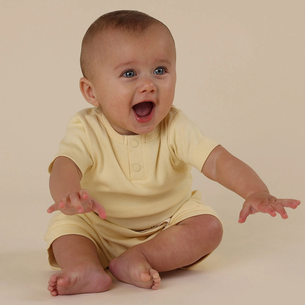 Sunlight Short Sleeve Organic Bodysuit