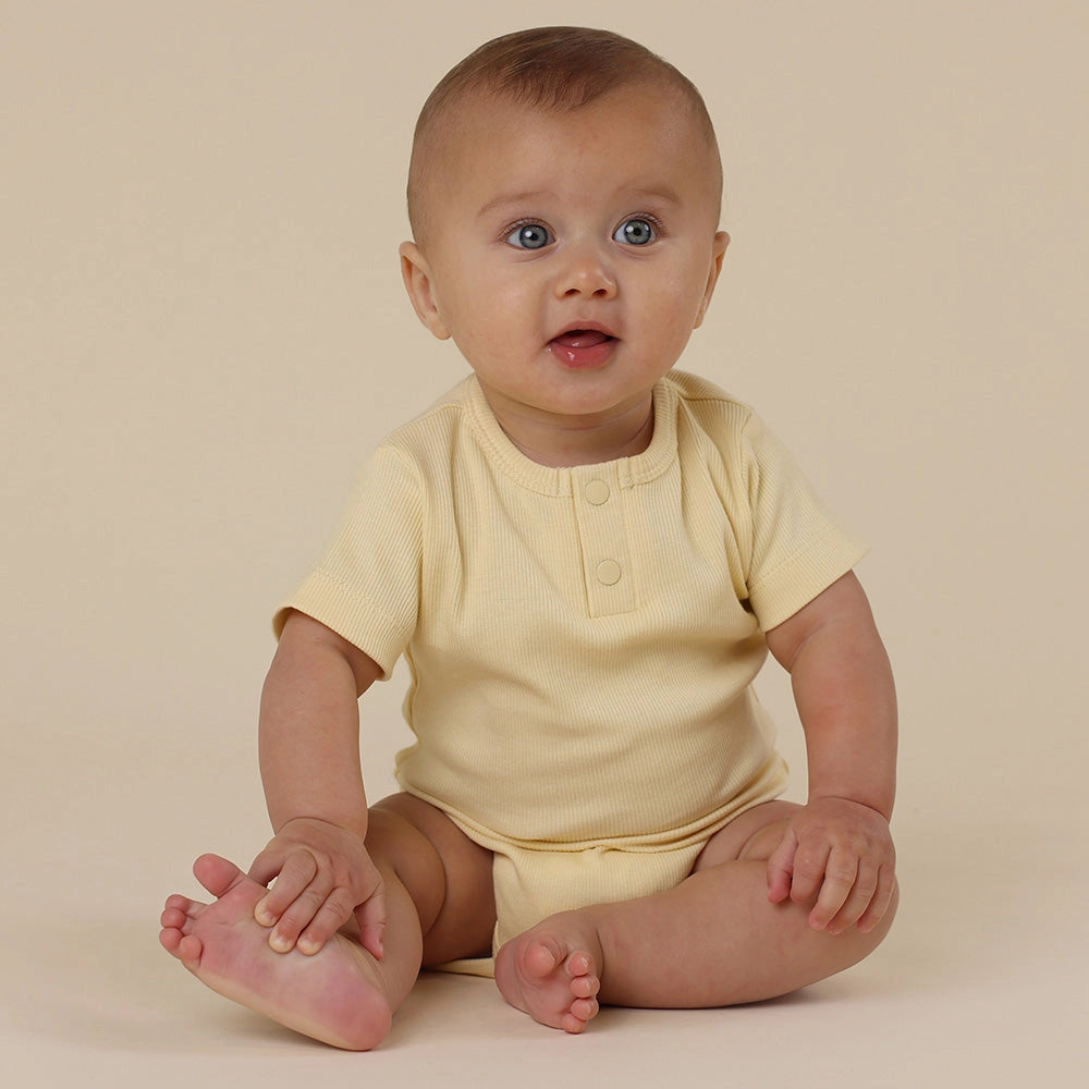 Sunlight Short Sleeve Organic Bodysuit