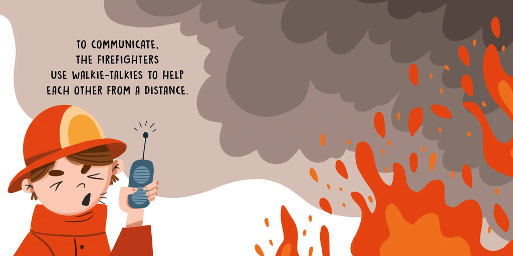 Sassi Board Book Sweet Sounds - Firefighters